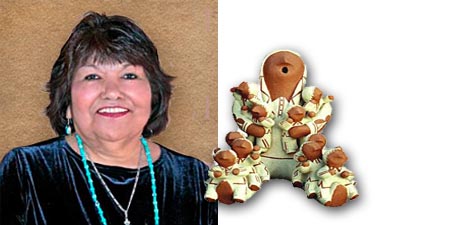 Alma Concha | Jemez Storyteller Artist | Penfield Gallery of Indian Arts | Albuquerque | New Mexico