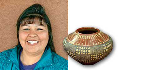 Alvina Yepa | Jemez Pueblo Pottery | Penfield Gallery of Indian Arts | Albuquerque | New Mexico