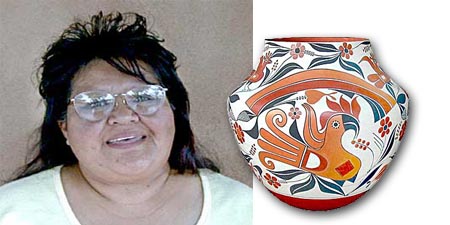 Barbara Cerno | Acoma Pueblo Potter | Penfield Gallery of Indian Arts | Abuquerque, New Mexico