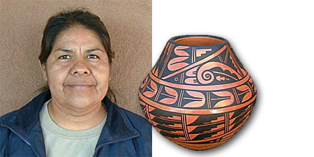 Caroline Loretto | Jemez Pueblo Potter | Penfield Gallery of Indian Arts | Albuquerque | New Mexico