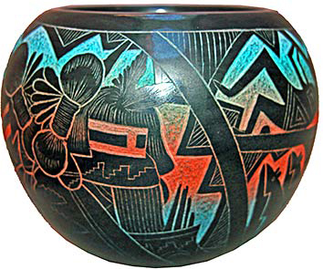 Delawepi (Ergil Vallo) | Hopi Potter Penfield Gallery of Indian Arts | Albuquerque | New Mexico