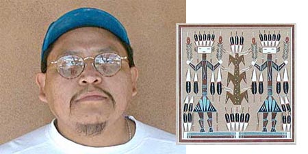  Frank Martin | Navajo Sandpainter | Penfield Gallery of Indian Arts | Albuquerque, New Mexico