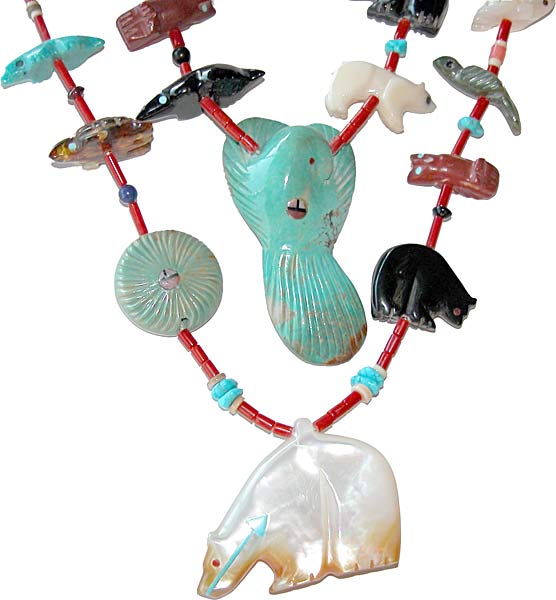 Georgia Quandalacey | Zuni Fetish Jeweler | Penfield Gallery of Indian Arts | Albuquerque | New Mexico