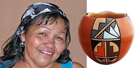 Helen Shendo | Jemez Pueblo Potter | Penfield Gallery of Indian Arts | Albuquerque | New Mexico