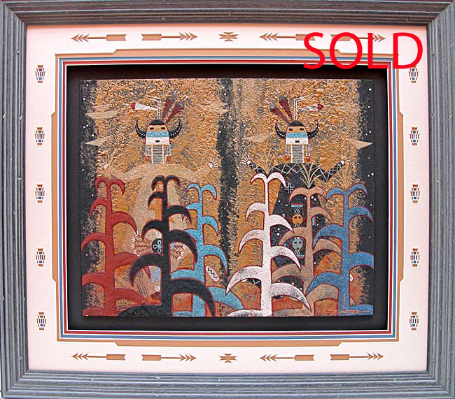 Joe Ben Jr. | Navajo Sandpainting | Penfield Gallery of Indian Arts | Albuquerque | New Mexico