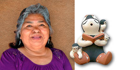 Lupe Lucero | Jemez Pueblo Storyteller Artist | Penfield Gallery of Indian Arts