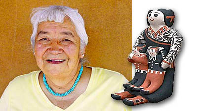 Mary Chalan | Cochiti Storyteller Artist | Penfield Gallery of Indian Arts | Albuquerque | New Mexico