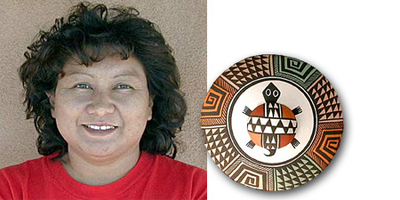 Sharon Lewis | Acoma Potter | Penfield Gallery of Indian Art | Albuquerque | New Mexico
