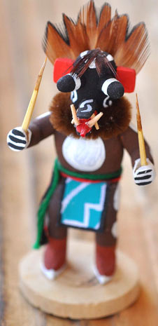 Adrian Leon | Chaveyo Kachina Doll | Penfield Gallery of Indian Arts | Albuquerque, New Mexico