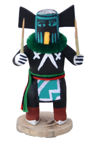 Adrian Leon | Crow Kachina Doll | Penfield Gallery of Indian Arts | Albuquerque, New Mexico
