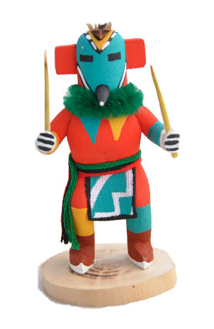 Adrian Leon | Hummingbird Kachina Doll | Penfield Gallery of Indian Arts | Albuquerque, New Mexico