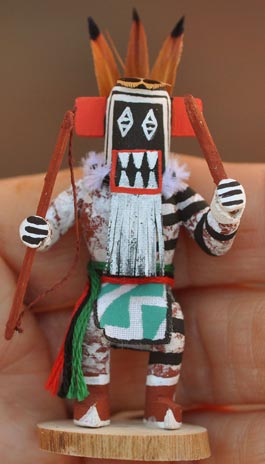 Adrian Leon | Left Hand Kachina Doll | Penfield Gallery of Indian Arts | Albuquerque | New Mexico