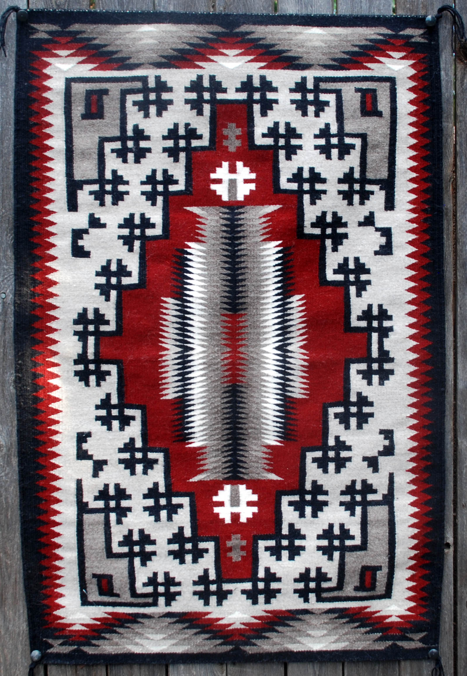 Annie Henderson, Navajo Weaver, Penfield Gallery of Indian Arts, Albuquerque, New Mexico