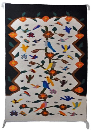 Bobbi Bitah | Navajo Weaver | Penfield Gallery of Indian Arts | Albuquerque, New Mexico
