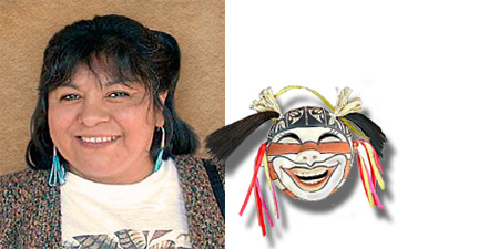 Fannie Loretto | Jemez Mask Artist | Penfield Gallery of Indian Arts | Albuqueque | New Mexico