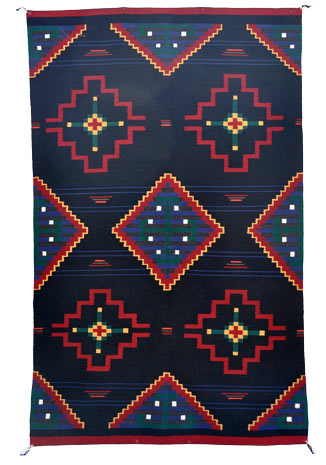 James Joe | Navajo Germantown Rug or Weaving | Penfield Gallerty of Indian Arts | Albuquerque, New Mexico