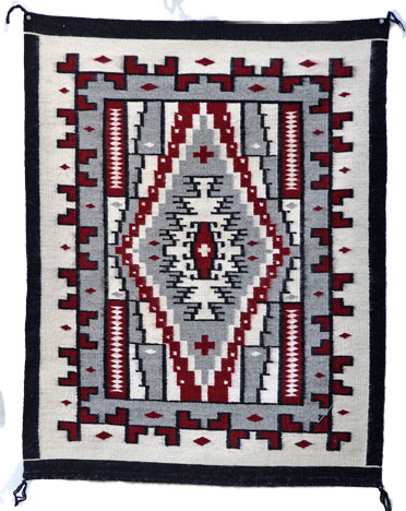 Julia Charley | Navajo Ganado Weaving  | Penfield Gallery of Indian Arts | Albuquerque, New Mexico