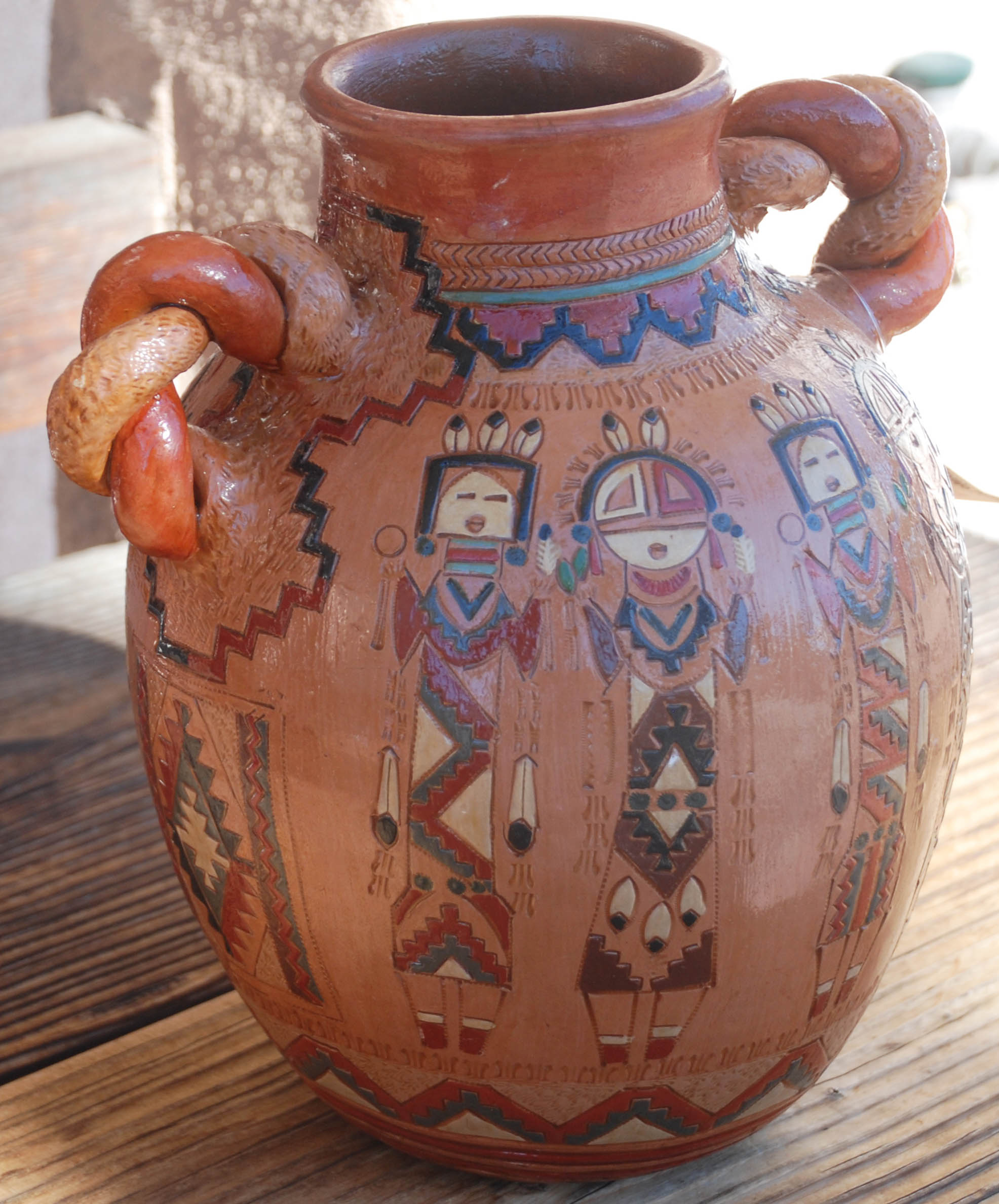 Ken and Irene White | Navajo Jug | Penfield Gallery of Indian Arts | Albuquerque, New Mexico