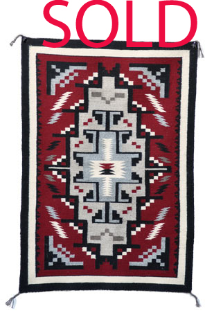 Maggi Lincoln | Navajo Ganado Weaving | Penfield Gallery of Indian Arts | Albuquerque, New Mexico