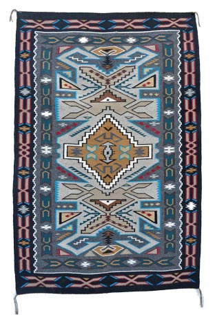 Mary Frank | Navajo Weaving | Penfield Gallery of Indian Arts | Albuquerque, New Mexico