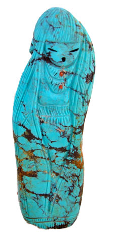 Sandra Quandalacey | Zuni Turquoise Maiden | Penfield Gallery of Indian Arts | Albuquerque, New Mexico