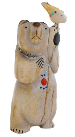 Troy Sice | Zuni Bear Fetish | Penfield Gallery of Indian Arts | Albuquerque, New Mexico