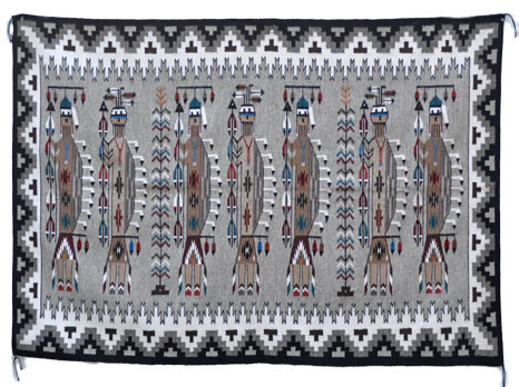 Virginia March | Navajo Weaving | Penfield Gallery of Indian Arts | Albuquerque, New Mexico
