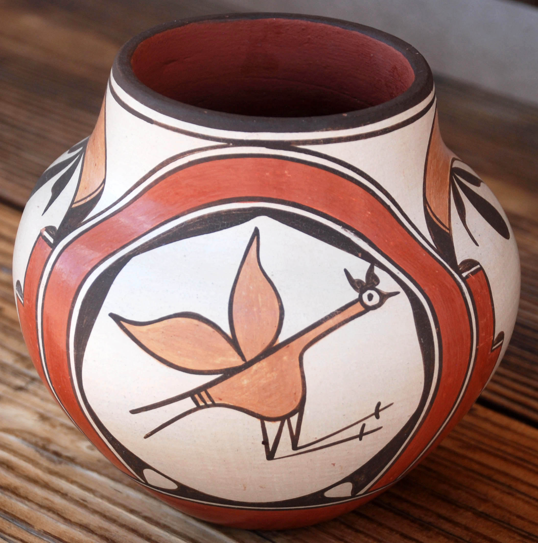 Elizabeth Medina | Zia Pueblo Olla Pot | Penfield Gallery of Indian Arts | Albuquerque, New Mexico