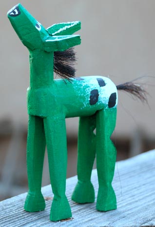 Iverta Sherman Yazzie | Folk Art Horse | Penfield Gallery of Indian Arts | Albuquerque, New Mexico
