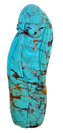 Sandra Quandalacey | Zuni Turquoise Maiden | Penfield Gallery of Indian Arts | Albuquerque, New Mexico