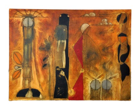 Sheldon Harvey | Navajo Painting | Penfield Gallery of Indian Arts | Albuquerque, New Mexico