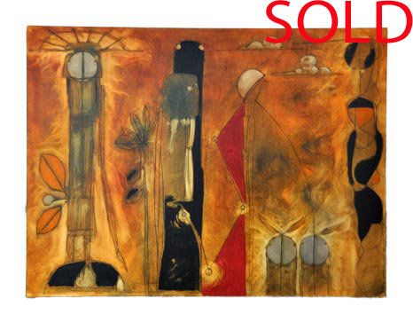 Sheldon Harvey | Navajo Painting | Penfield Gallery of Indian Arts | Albuquerque, New Mexico