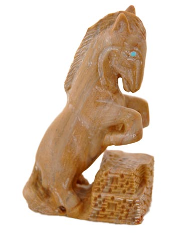 Herbert Him | Zuni Horse Fetish | Penfield Gallery of Indian Arts | Albuquerque, New Mexico